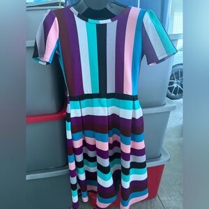 Colorful Striped Dress p40